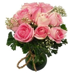 Pink Roses in a vase