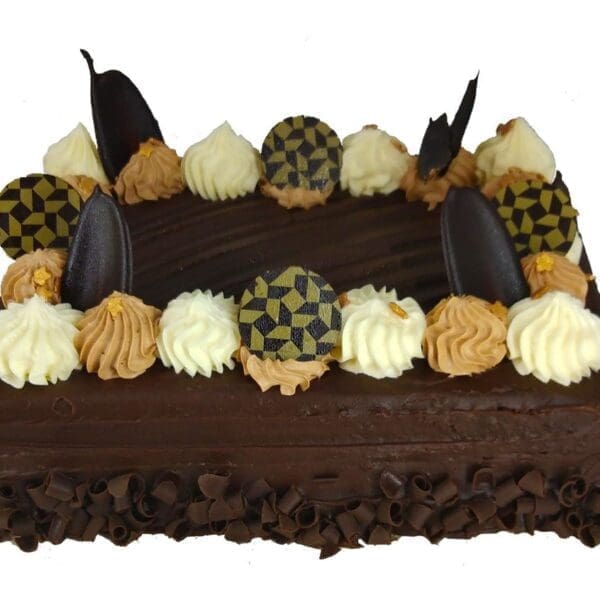 Chocolate Fudge Cake close up