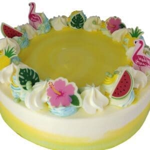 Vanilla Butter Cake close up