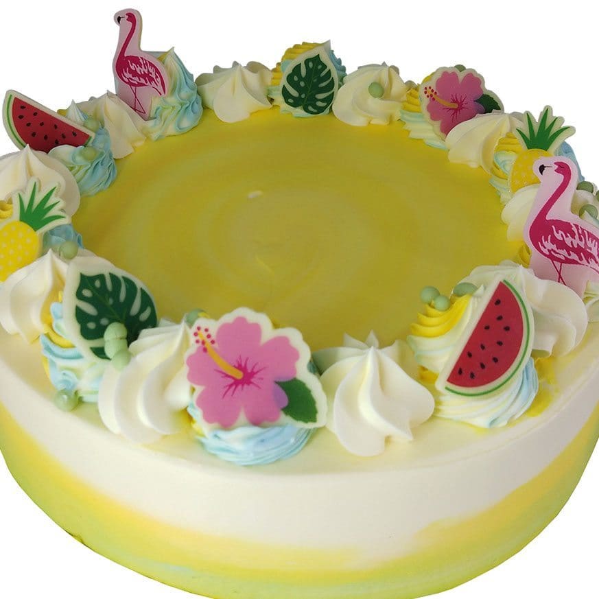 Vanilla Butter Cake close