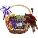 Chocolate & Candy Gift Basket